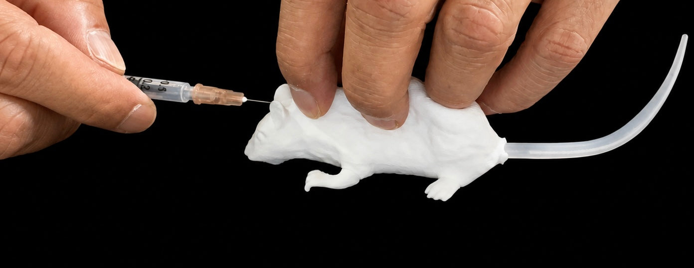 Humaneway LaboPal Full Body Mouse Simulator - White Skin Type